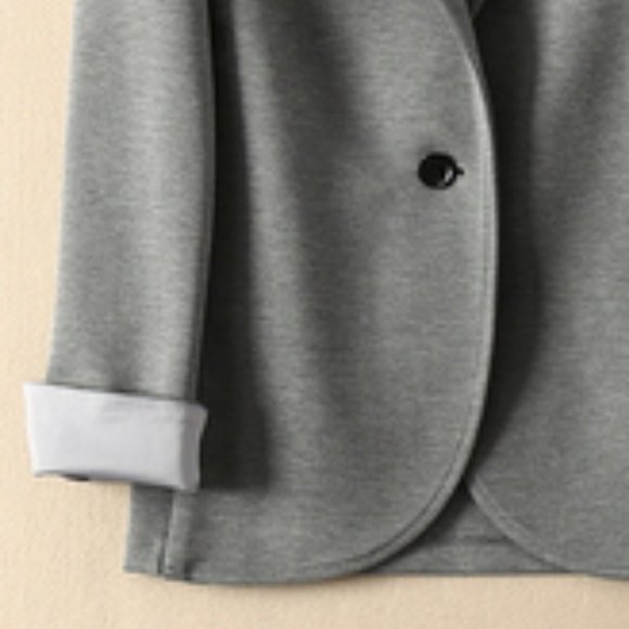 Lady's spandex blazer blazer - Picture 4 of 4